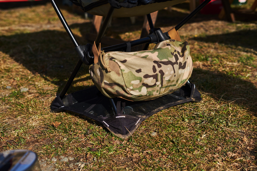 ヘリノックスのチェアをより快適にする、別売りパーツが気になる