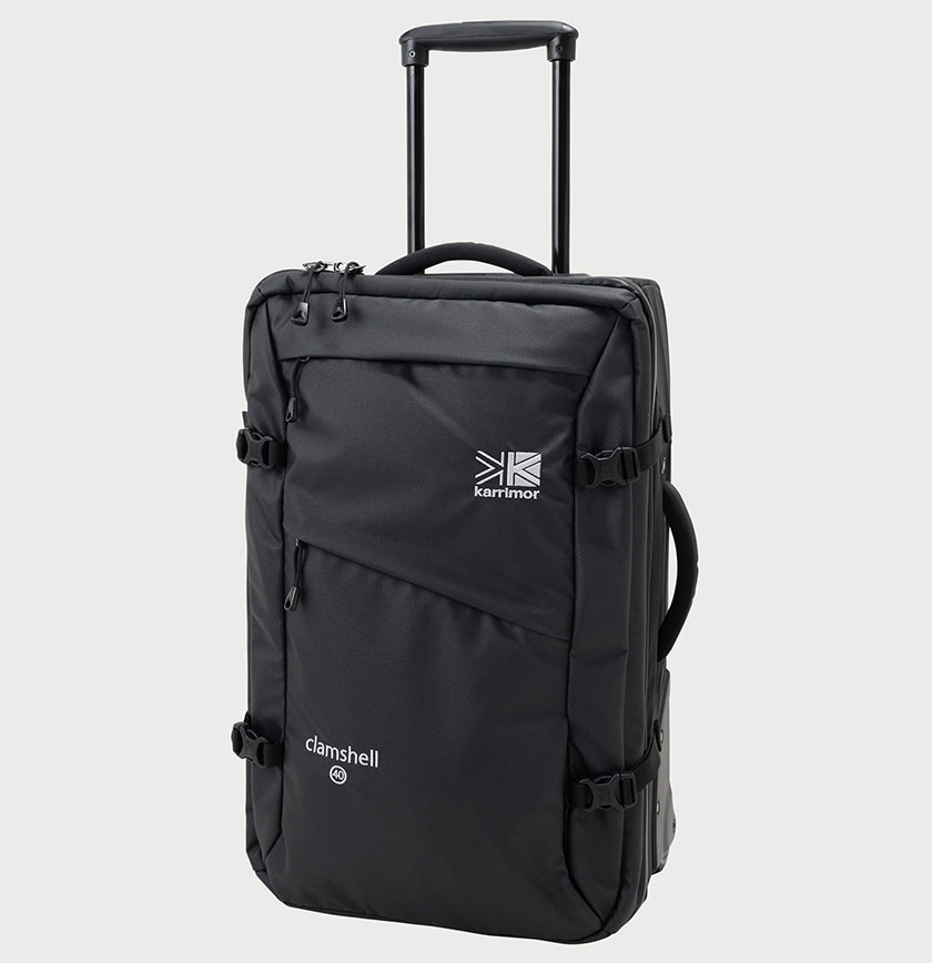 アウトドア的機能を盛り込んだ、カリマーの新型キャリーケースが旅好き