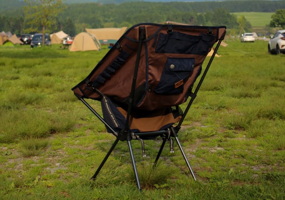 手持ちの軽量チェアを機能増強！ grn outdoorから、新発想の着せ替え