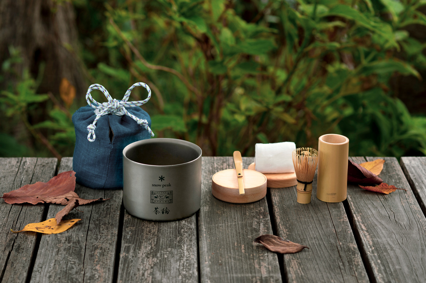 スノーピーク×中川政七商店のアウトドア野点セットが復活！ 茶道