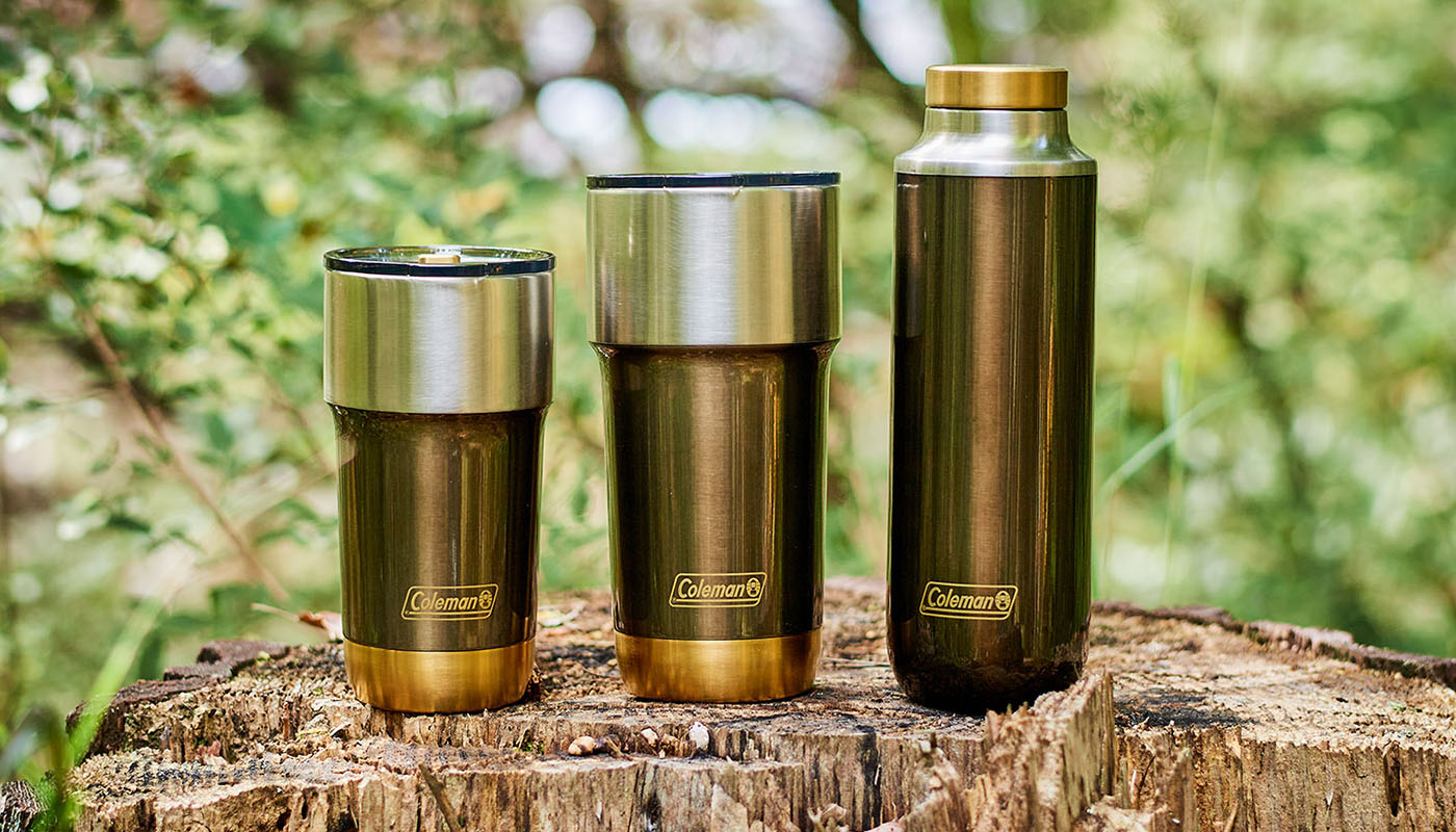 コールマンから、高級感溢れるデザインの真空耐熱構造タンブラーが登場