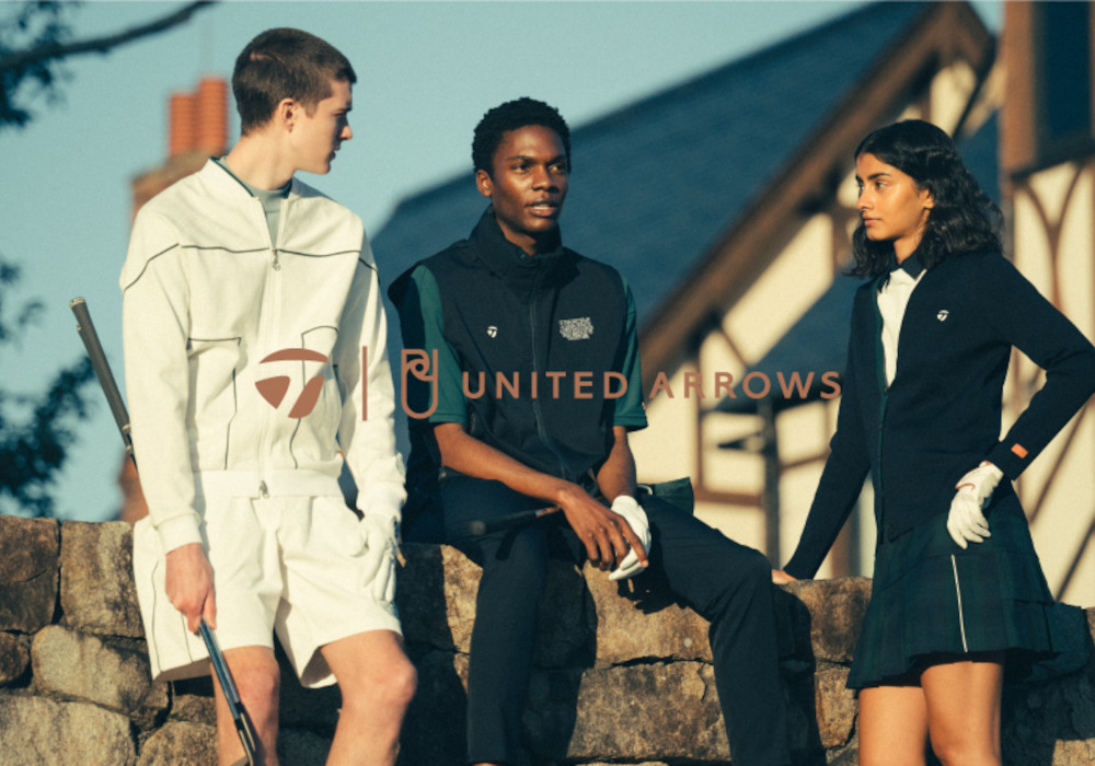 ユナイテッドアローズとテーラーメイドのコラボ第4弾コレクションが