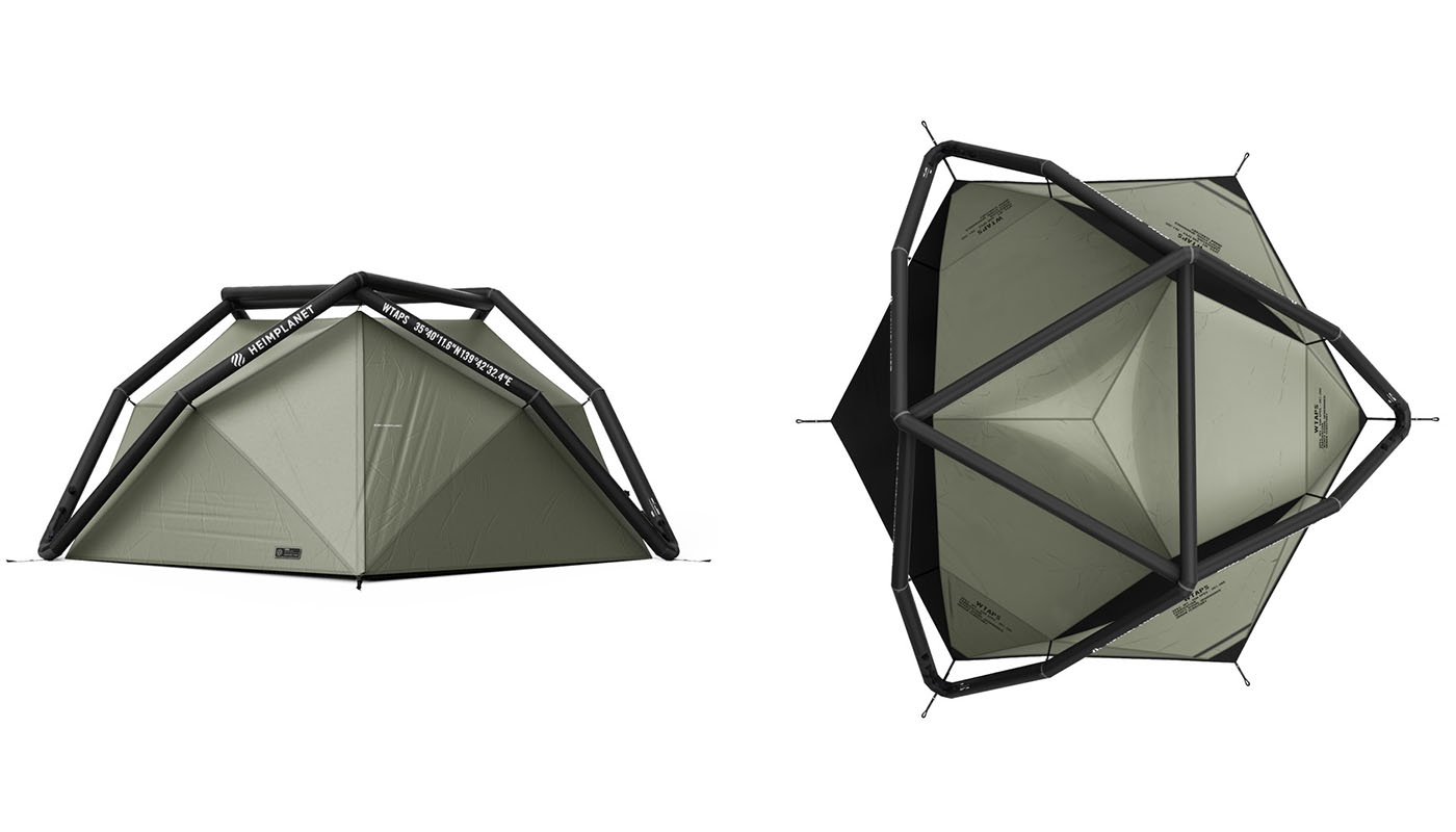 ハイムプラネットがWTAPS®とコラボレーション。2人用テント“KIRRA”を