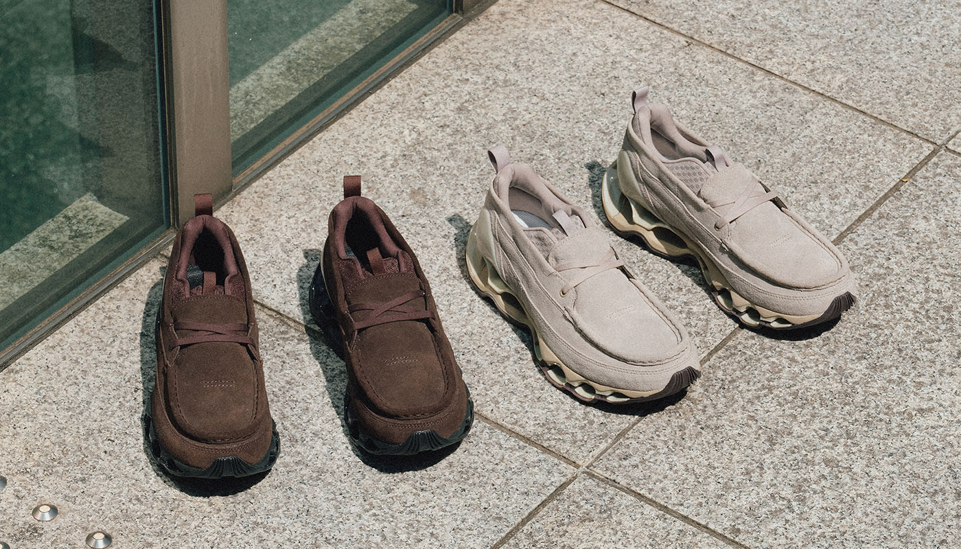 ミズノが「伝統と革新」を表現した“WAVE PROPHECY MOC”に、上品な