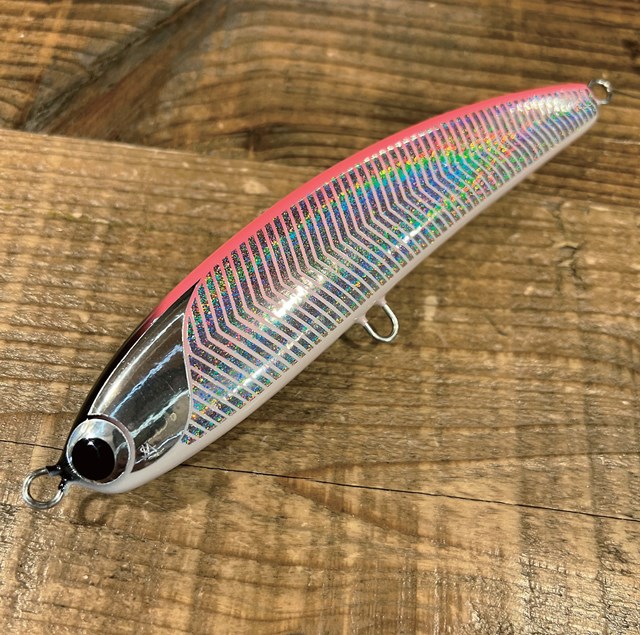 将栄丸 スライドダイバー190F ハンドメイドウッドルアー ダイビング