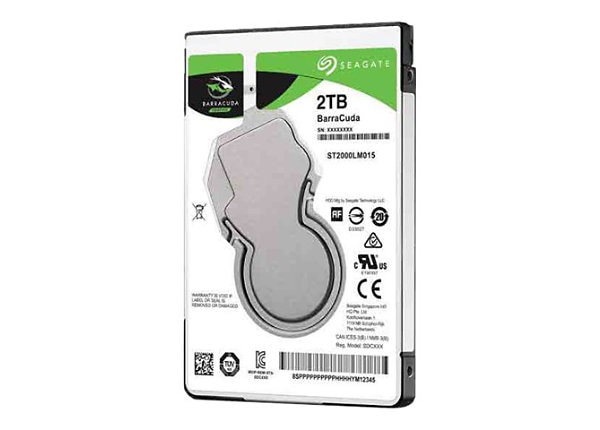 Seagate Guardian BarraCuda ST2000LM015 - hard drive - 2 TB - SATA