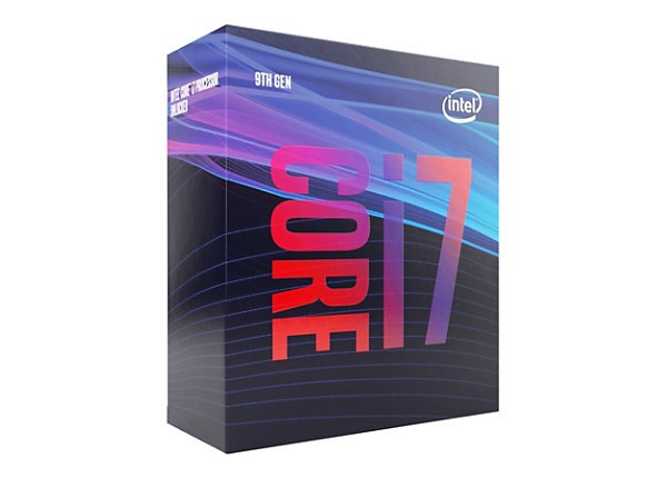 Intel Core i7 9700 / 3 GHz processor - Box - BX80684I79700 - CPUs