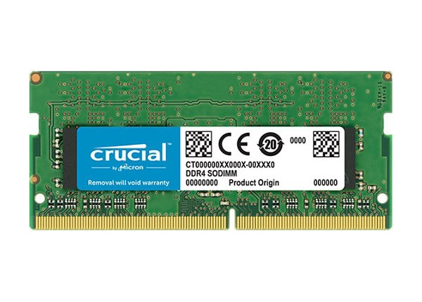 Crucial - DDR4 - module - 32 GB - SO-DIMM 260-pin / PC4-25600