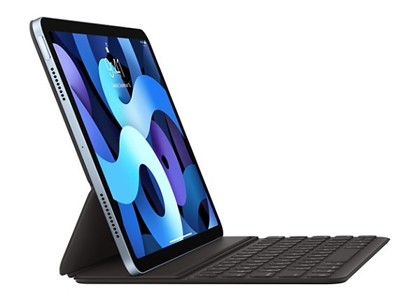 Apple Smart - keyboard and folio case - QWERTY - Canadian French