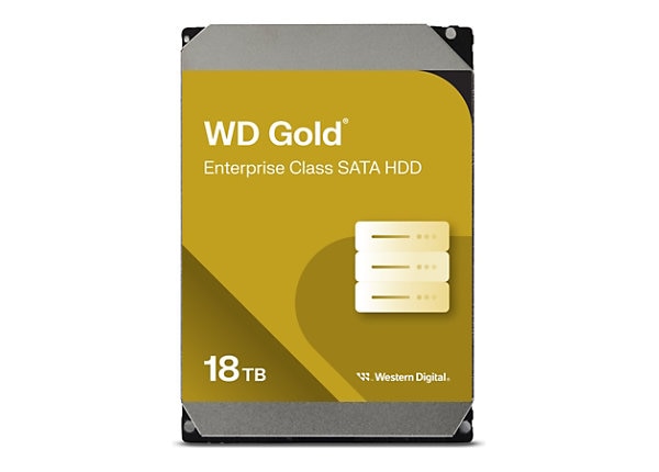 WD Gold WD181KRYZ - hard drive - 18 TB - SATA 6Gb/s - WD181KRYZ