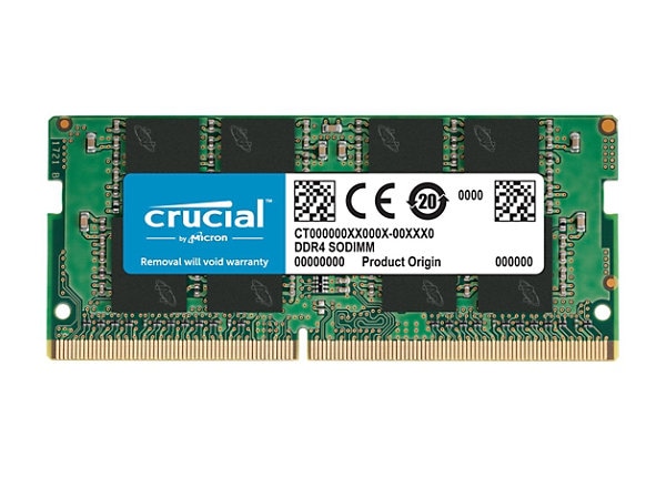 Crucial - DDR4 - module - 8 GB - SO-DIMM 260-pin - 1600 MHz / PC4