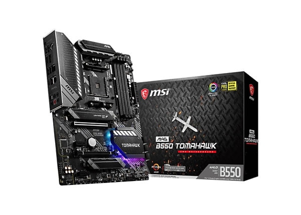 MSI MAG B550 TOMAHAWK Desktop Motherboard - AMD B550 Chipset