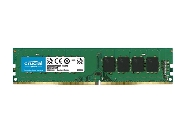 Crucial - DDR4 - module - 16 GB - DIMM 288-pin / PC4-25600