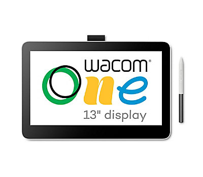 Wacom One 13 touch Pen display - digitizer - USB-C - DTH134W0A