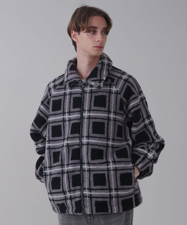 ボアチェックブルゾン｜WEGO（ウィゴー） – WEGO ONLINE STORE