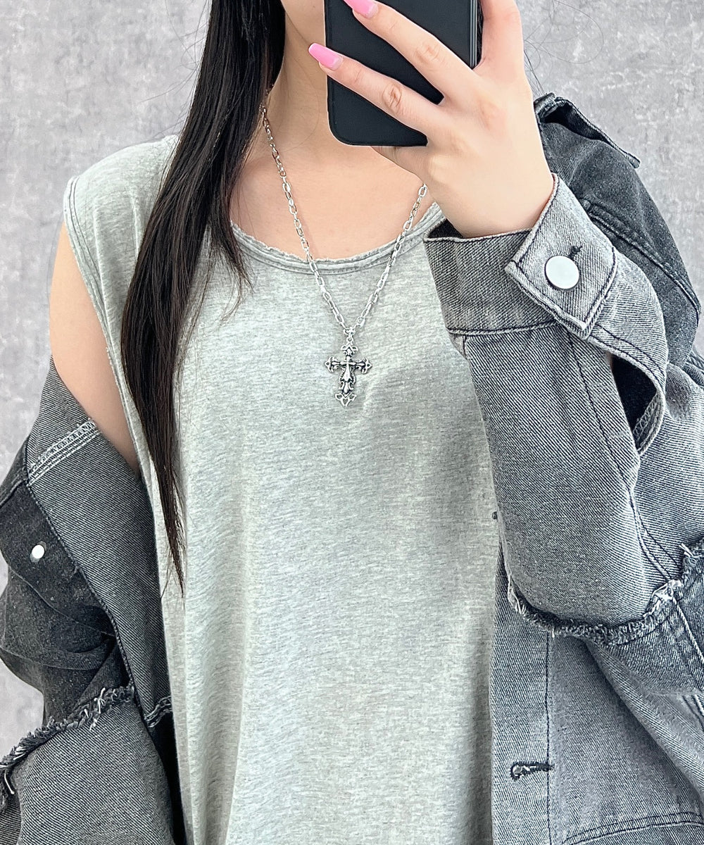 クロスチェーンネックレス – WEGO ONLINE STORE