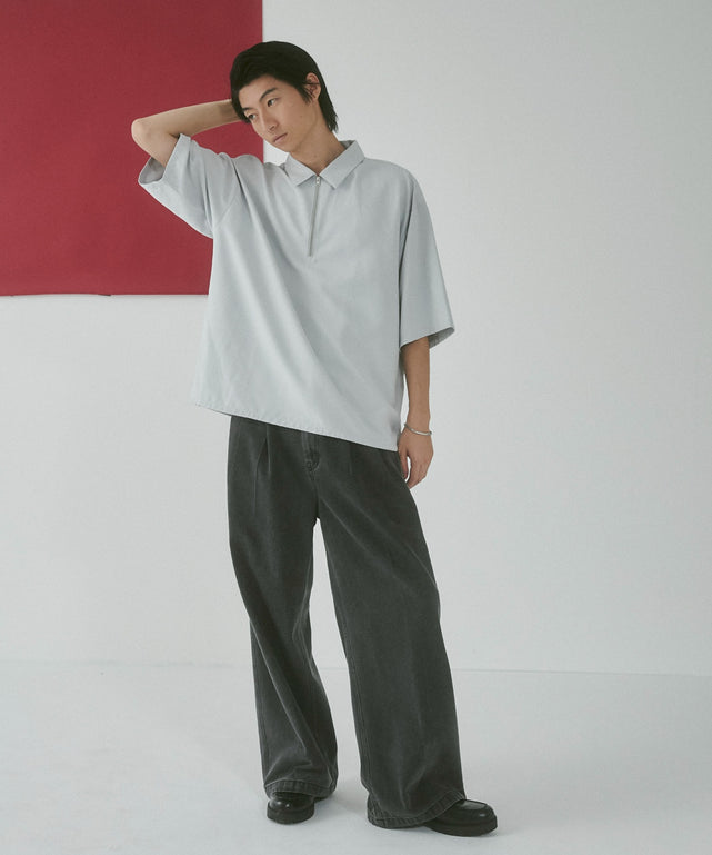 アイススウェードハーフジップシャツ（S） – WEGO ONLINE STORE