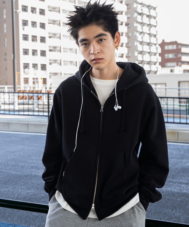 リラックスフィットバックロゴジップパーカー｜WEGO（ウィゴー