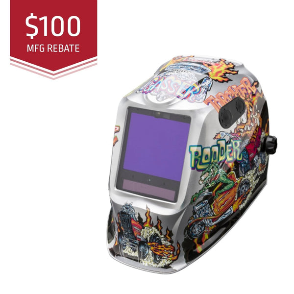 Lincoln VIKING 3350 ADV Hot Rodders Welding Helmet - K4440-5