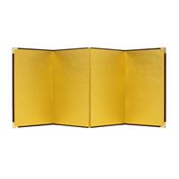 ミニ金屏風 4曲 （中） 金無地上 | 谷口松雄堂