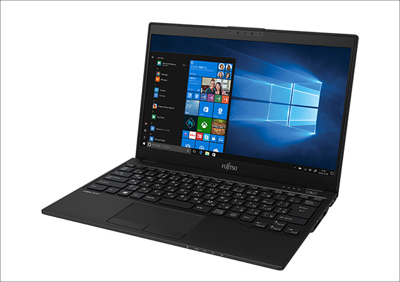 富士通 LIFEBOOK UH（WU2/C3）－ なんと698 g！軽量ボディの