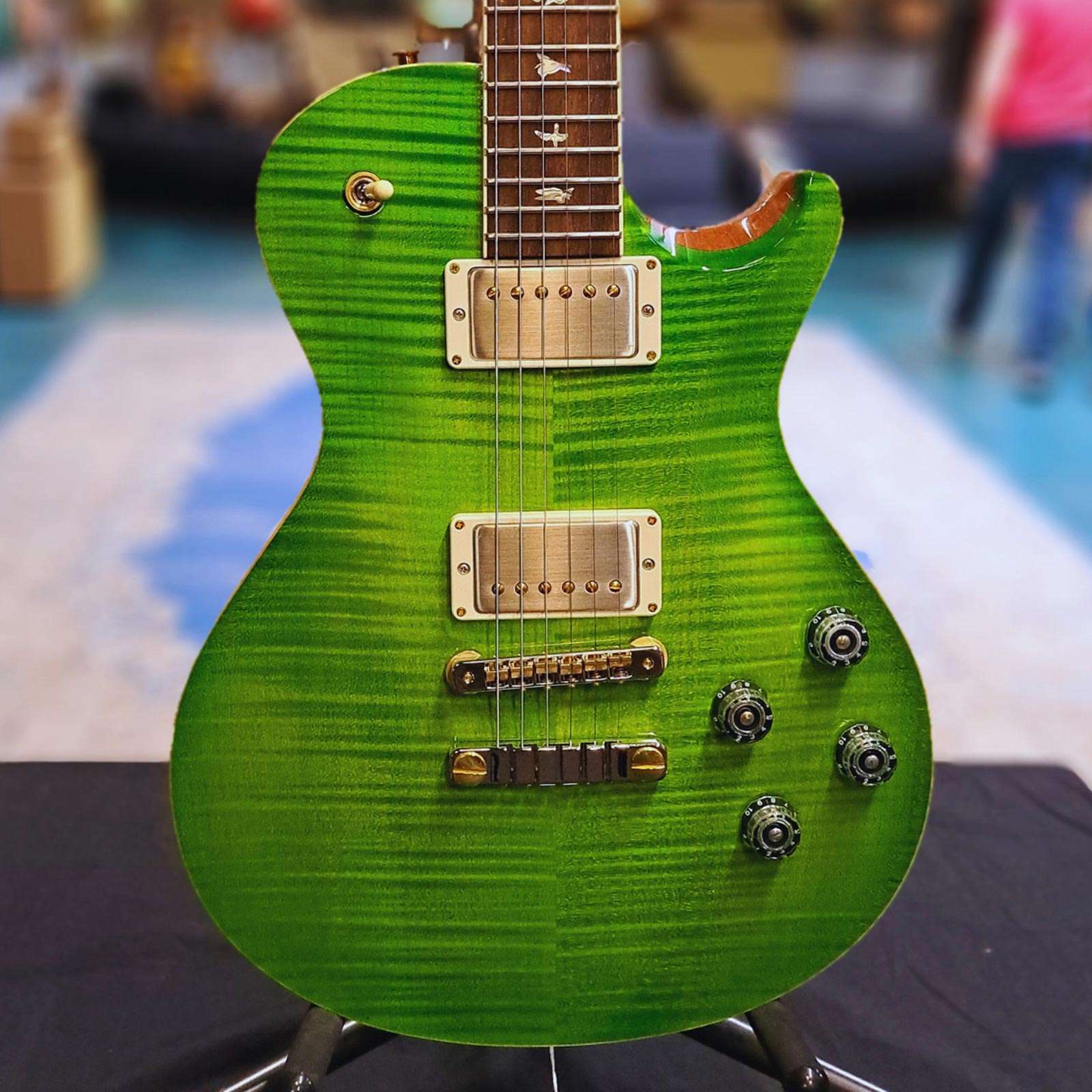 REDUCED! PRS Wood Library McCarty 594 Singlecut Eriza Verde