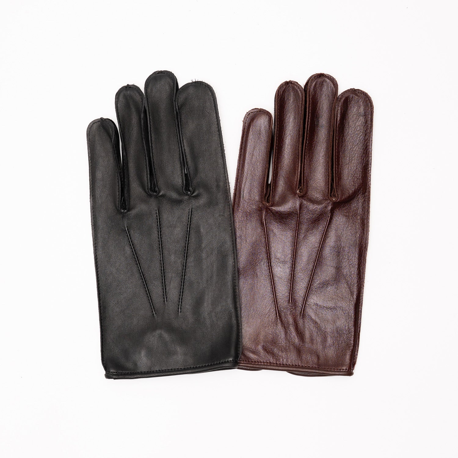 ホースレザーグローブ [メンズ/洗濯可 / カシミア / ビジネス］-WONDER