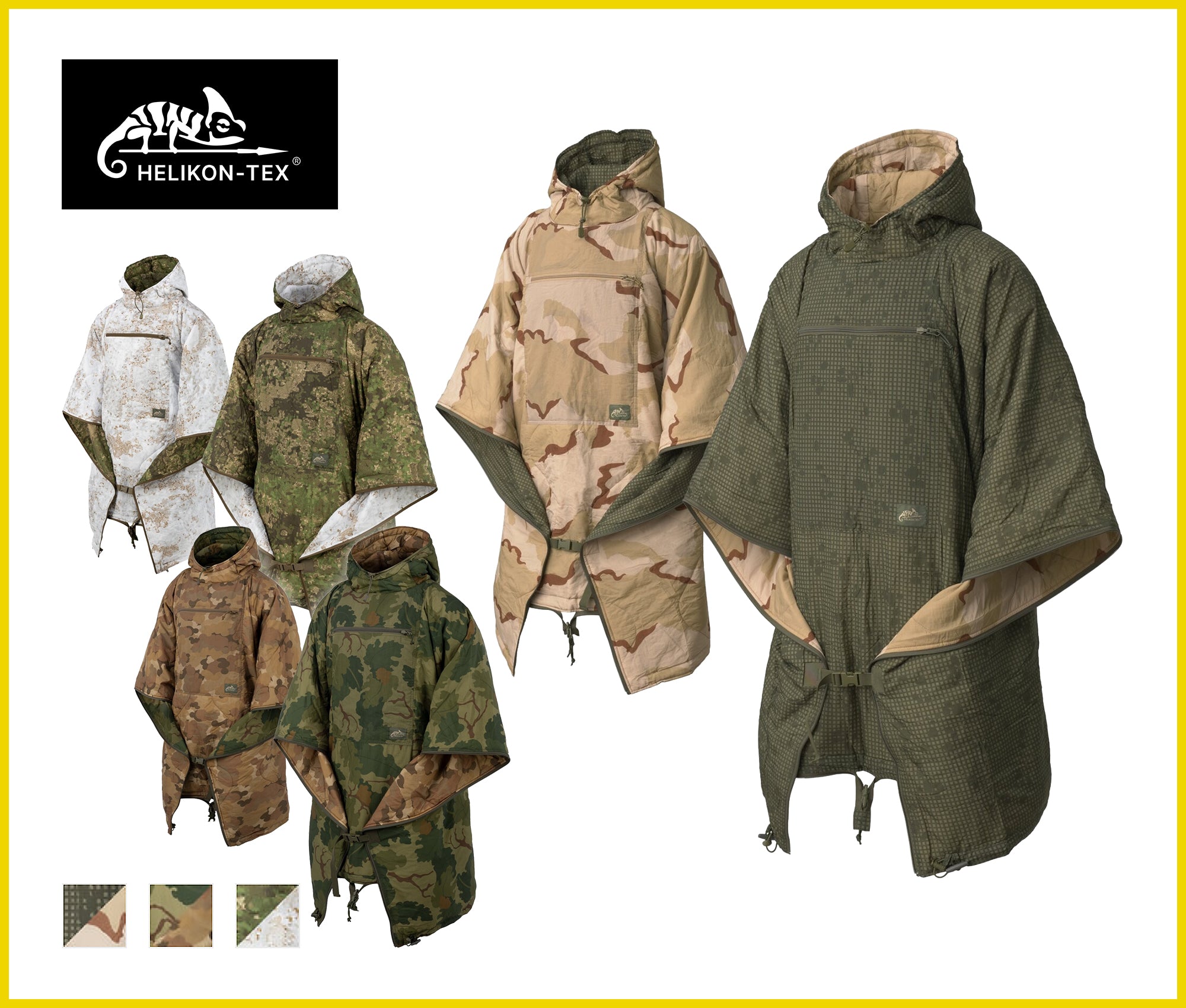 Helikon-Tex REVERSIBLE SWAGMAN ROLL – Poncho Liner, Sleeping Bag