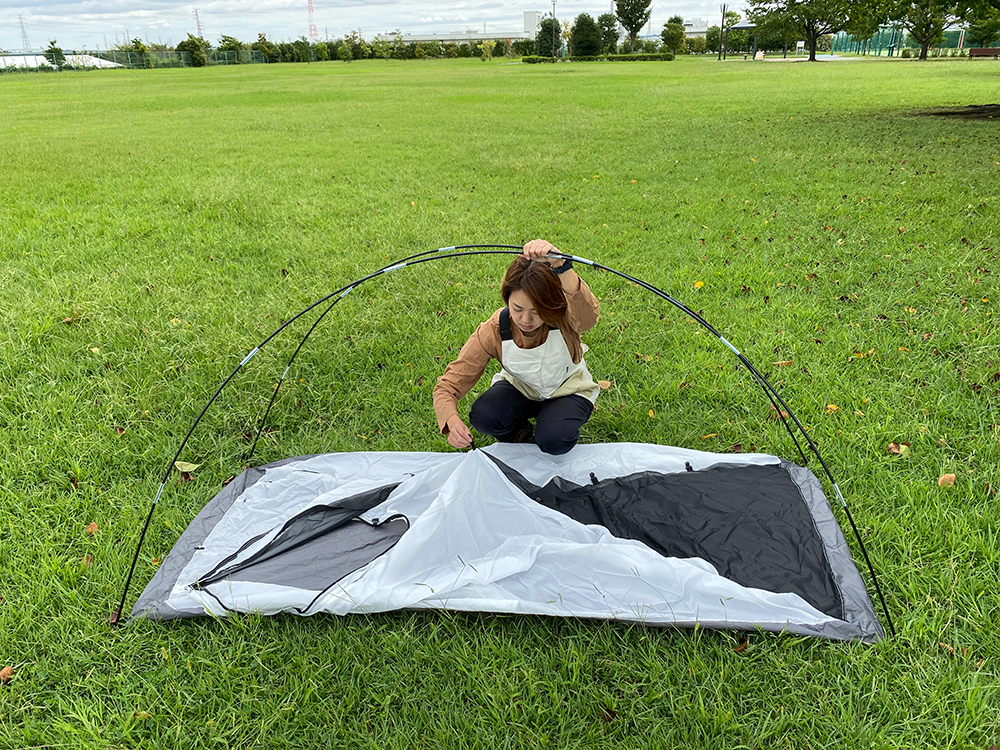 ワークマンオンラインストアブログ 燃え広がりにくいソロテント