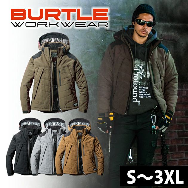 S～XL BURTLE バートル 作業着 電熱ウェア 電熱ジャケット 防寒