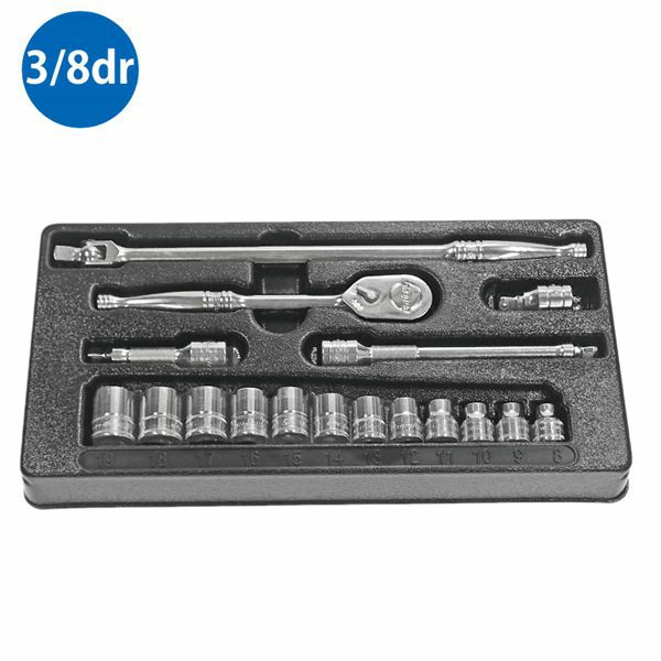 SNAP-ON 17pc 3/8dr ラチェット＆ソケットセット STARTERSET5 | WORLD
