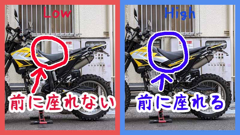 超簡単！WR250R/Xハイシート化解説！足つきから取付方法まで | WR250X