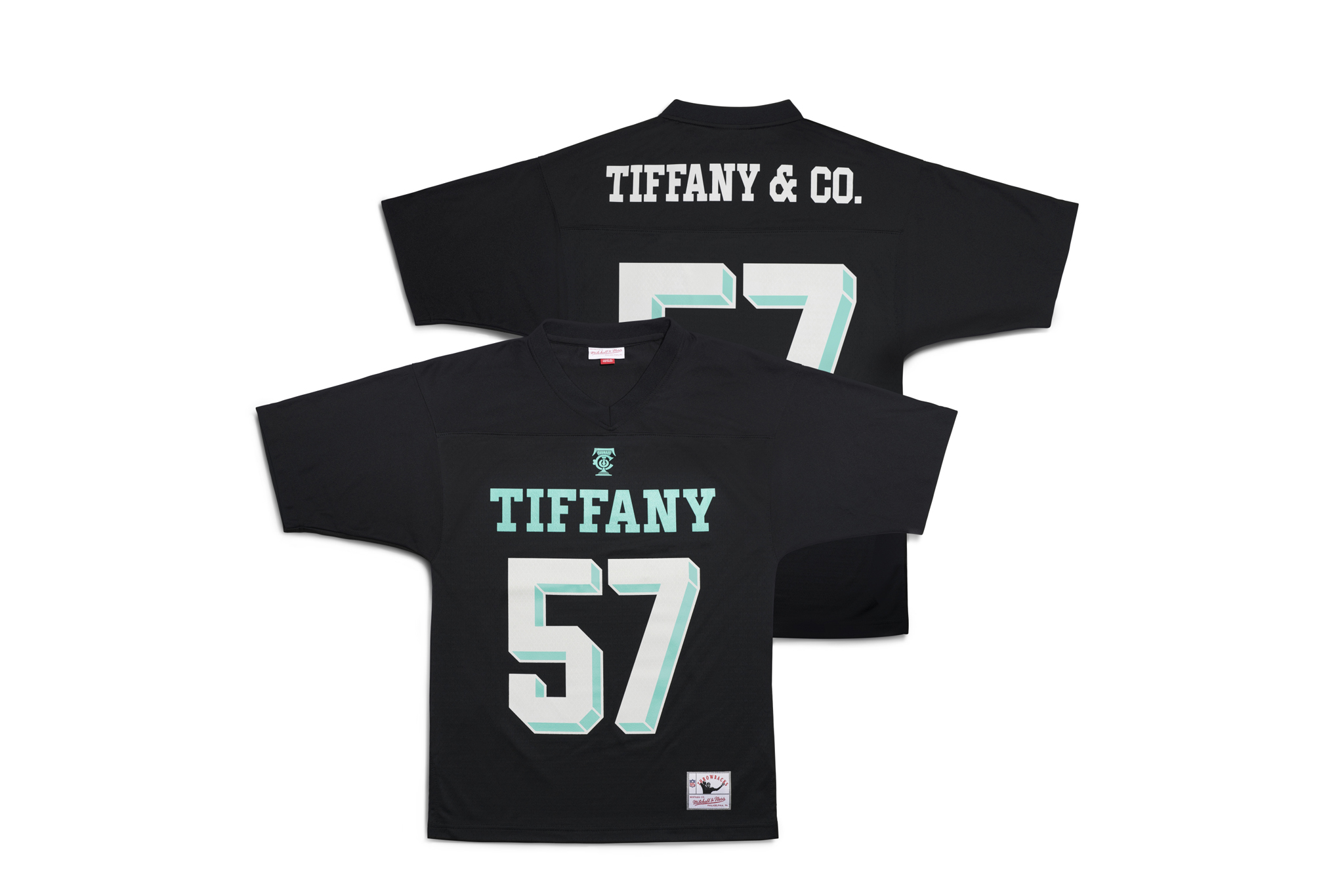 Tiffany and Mitchell & Ness Collaborate on Super Bowl Jersey