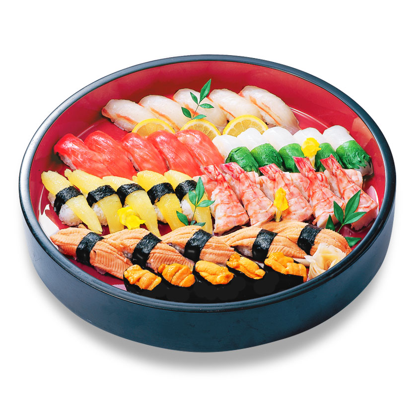 上にぎり盛り込み4人前 | お届け料理 三府鮨