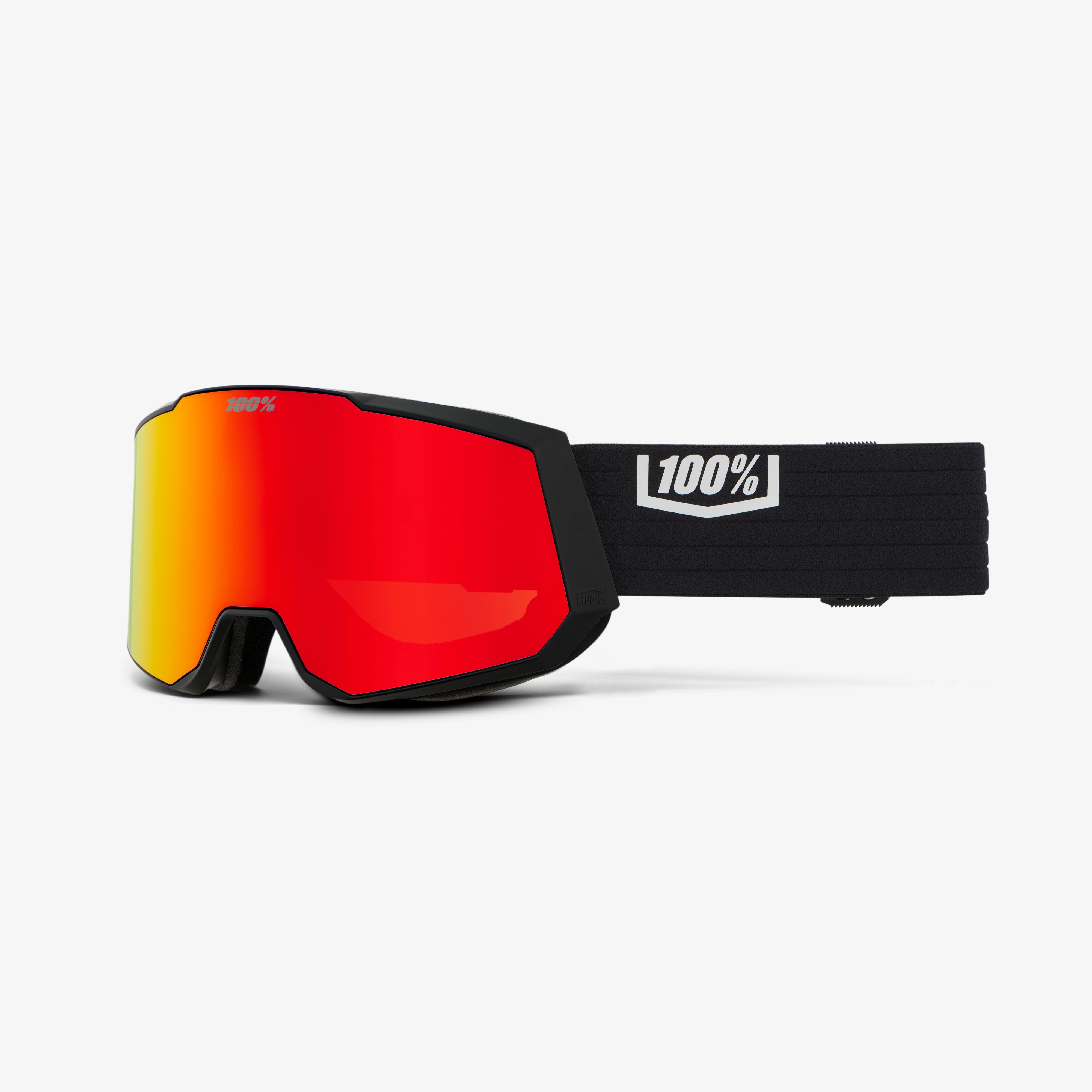 SNOWCRAFT XL HiPER Goggle Black/Silver – 100%