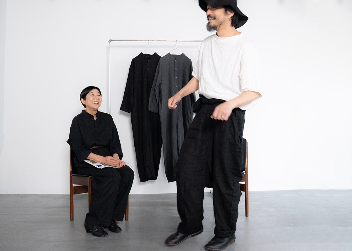 02 体型も性別もとびこえて似合っちゃう。 | Roundabout & OUTBOUNDの