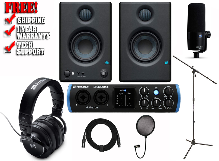 PreSonus Eris 3.5 BT Package, DJ Tools, DJ Equipment Chicago