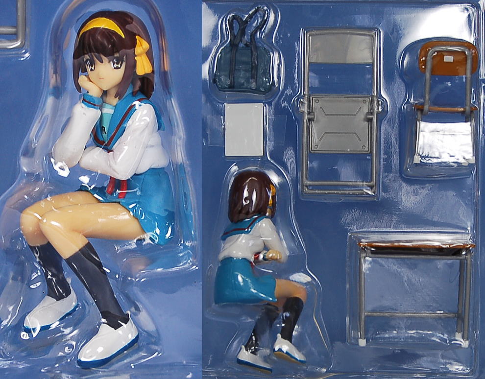 涼宮ハルヒの憂鬱 フィギュアセット 北高HR 涼宮ハルヒ単品 (プライズ