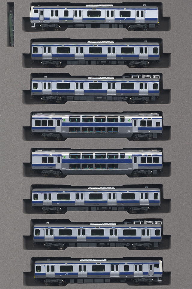 E531系 常磐線 (ダブルデッカーグリーン車入り編成) (基本・8両セット