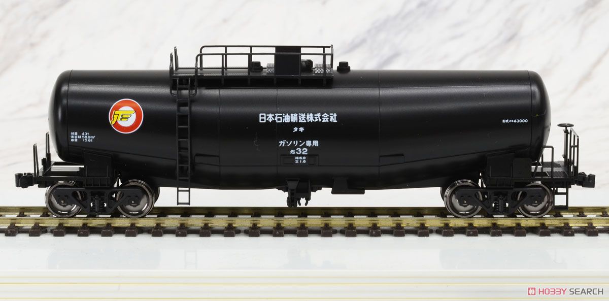 16番(HO) タキ43000 (黒) (日本石油輸送仕様) (鉄道模型) - ホビー