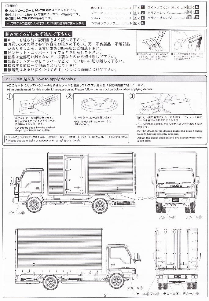 いすゞ エルフ (プラモデル) - ホビーサーチ カーモデル