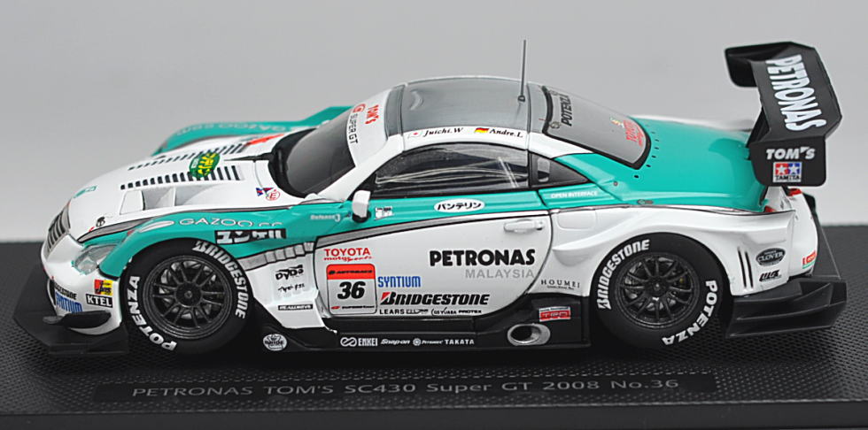 ペトロナス トムス SC430 スーパーGT500 (2008) No.36 (ホワイト