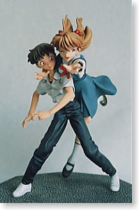 アスカとシンジ -心、重ねて- (ガレージキット) - ホビーサーチ フィギュア