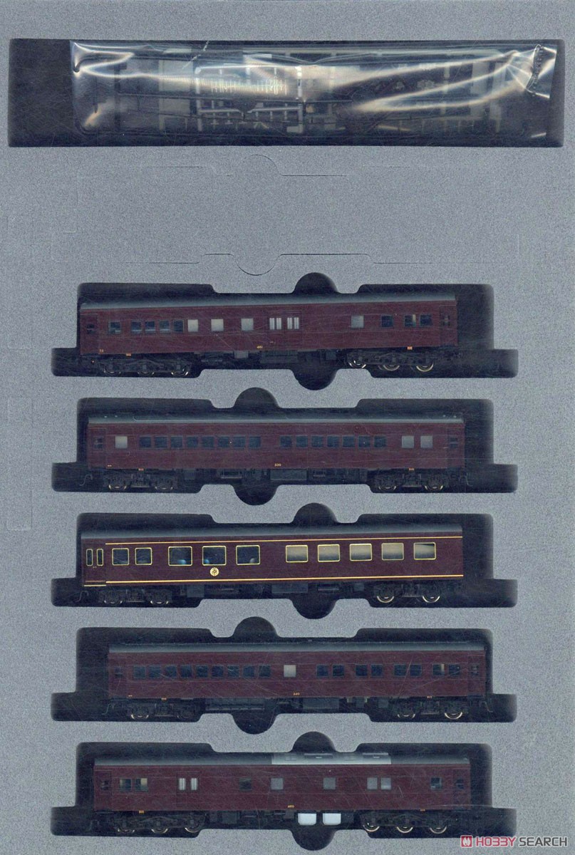 お召列車 1号編成 (5両セット) (鉄道模型) - ホビーサーチ 鉄道模型 N
