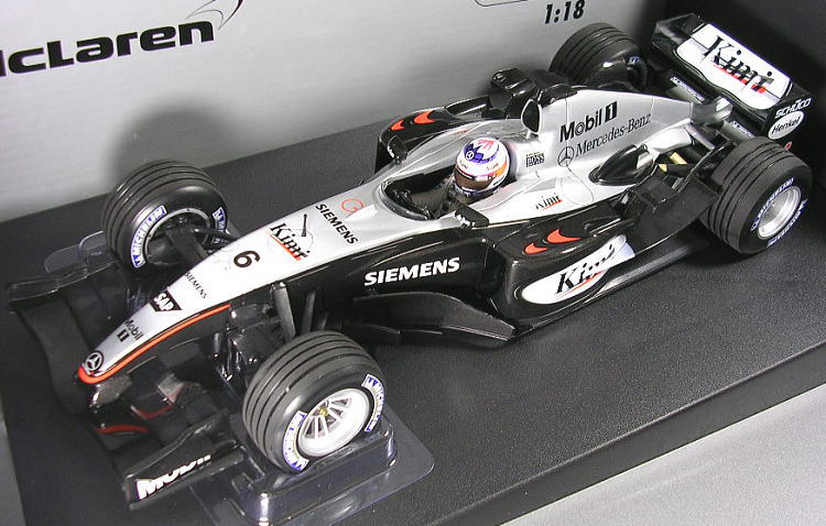 マクラーレン メルセデス MP4/19 キミ・ライコネン 2004 (ミニカー