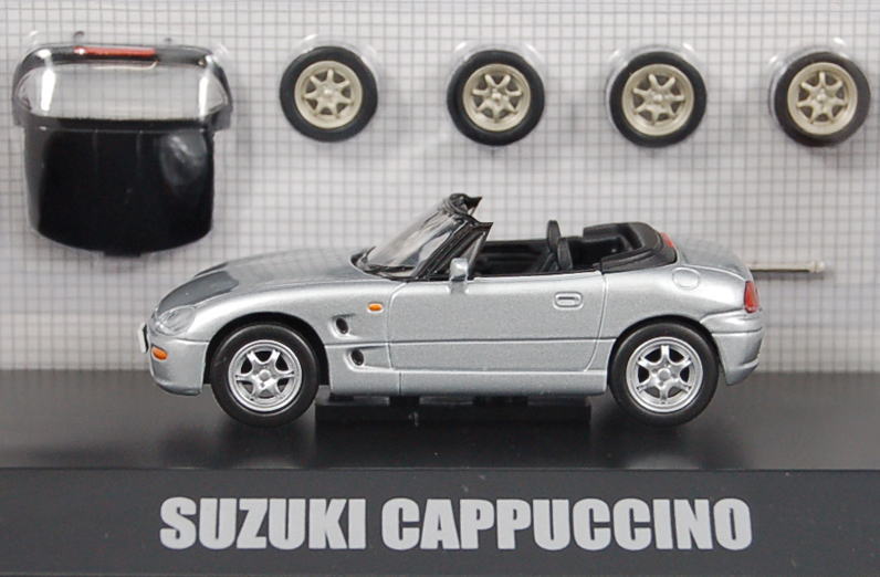 スズキ カプチーノ (シルバー) (ミニカー) - ホビーサーチ ミニカー