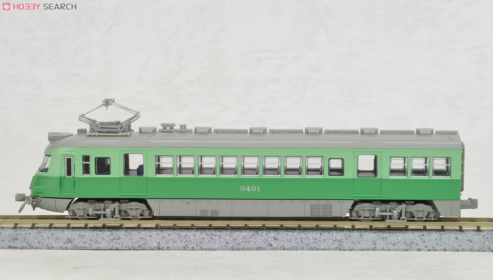 名鉄 3400系 グリーン 改良品 (2両セット) (鉄道模型) - ホビーサーチ