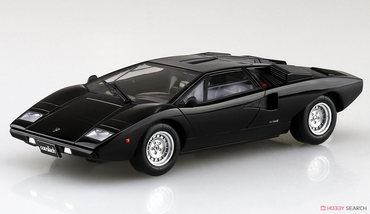 ランボルギーニ カウンタック LP400(ブラック) (プラモデル) - ホビー