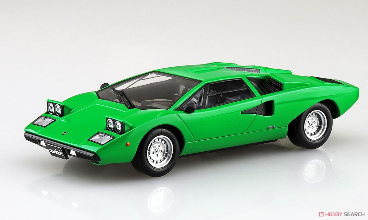 ランボルギーニ カウンタック LP400(グリーン) (プラモデル) - ホビー