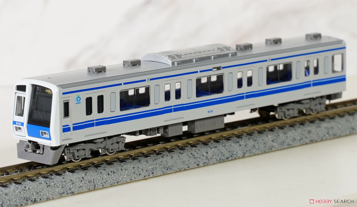 西武 6000系 アルミ車 (6151編成・戸袋窓閉鎖後) 基本4両編成セット